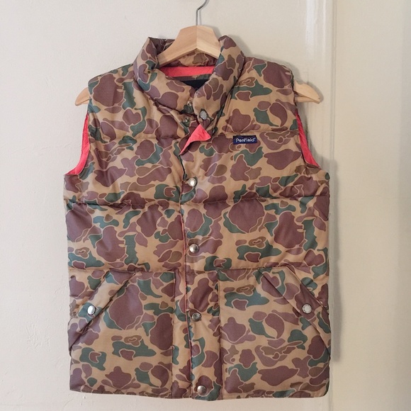 Penfield Other - PENFIELD Outback Down Camo Puffer Vest Jacket